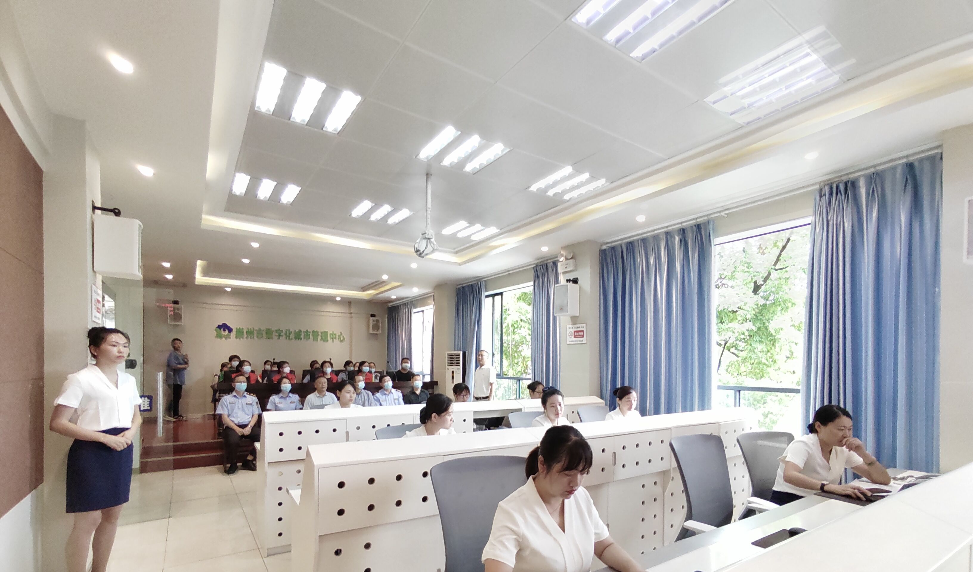 [工作動(dòng)態(tài)】數字城管體驗公開(kāi)日，零距離感受不一樣的“速度”